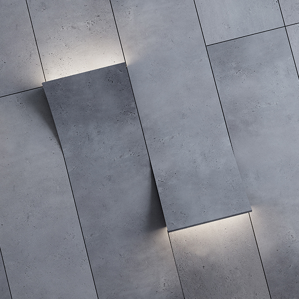 beautiful walls in cement finish