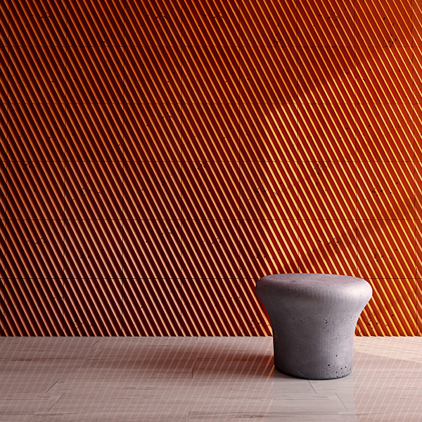 exposed concrete wall tiles for home