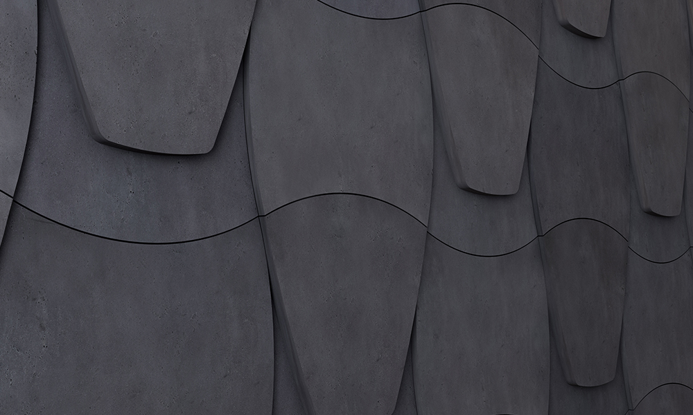 precast concrete wall tiles-3D